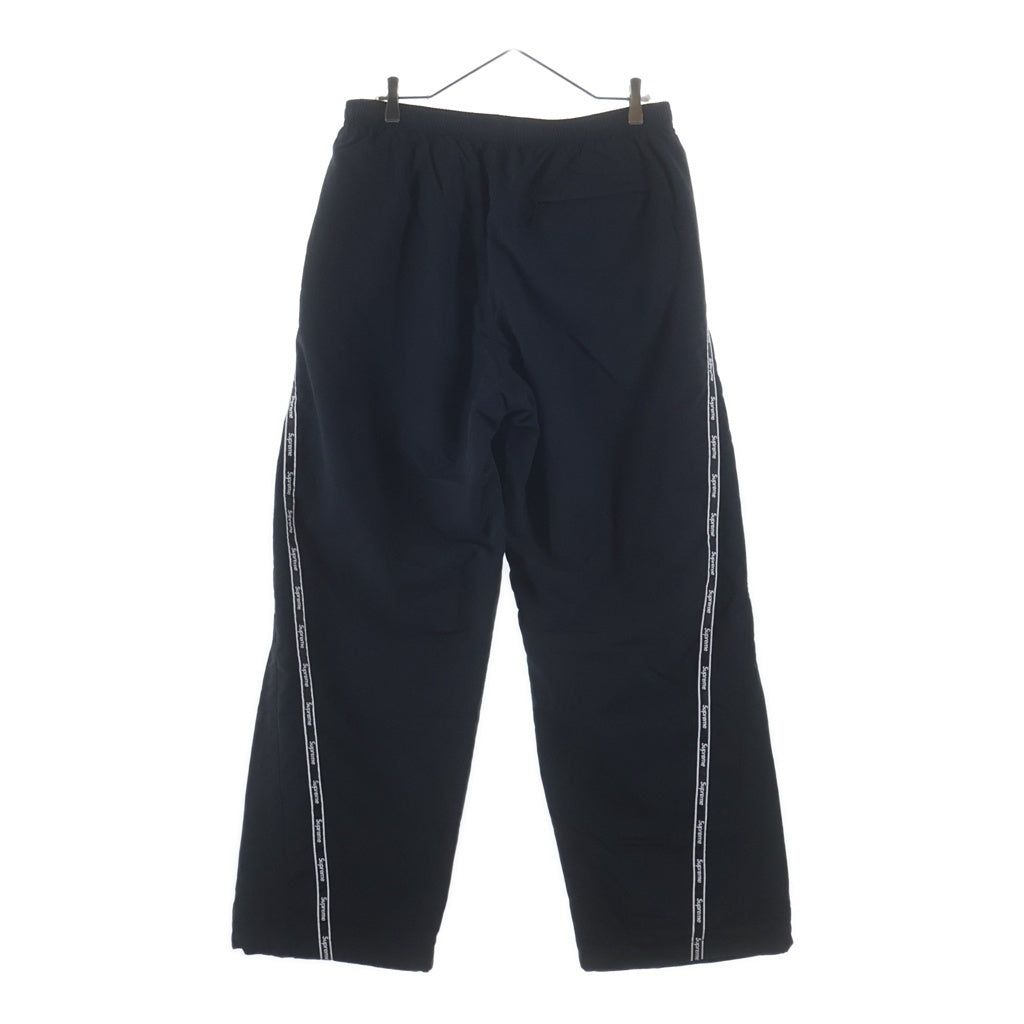SUPREME(シュプリーム) 26SS Logo Taping Track pant サイドロゴパイピング ナイロントラックパンツ ブラック