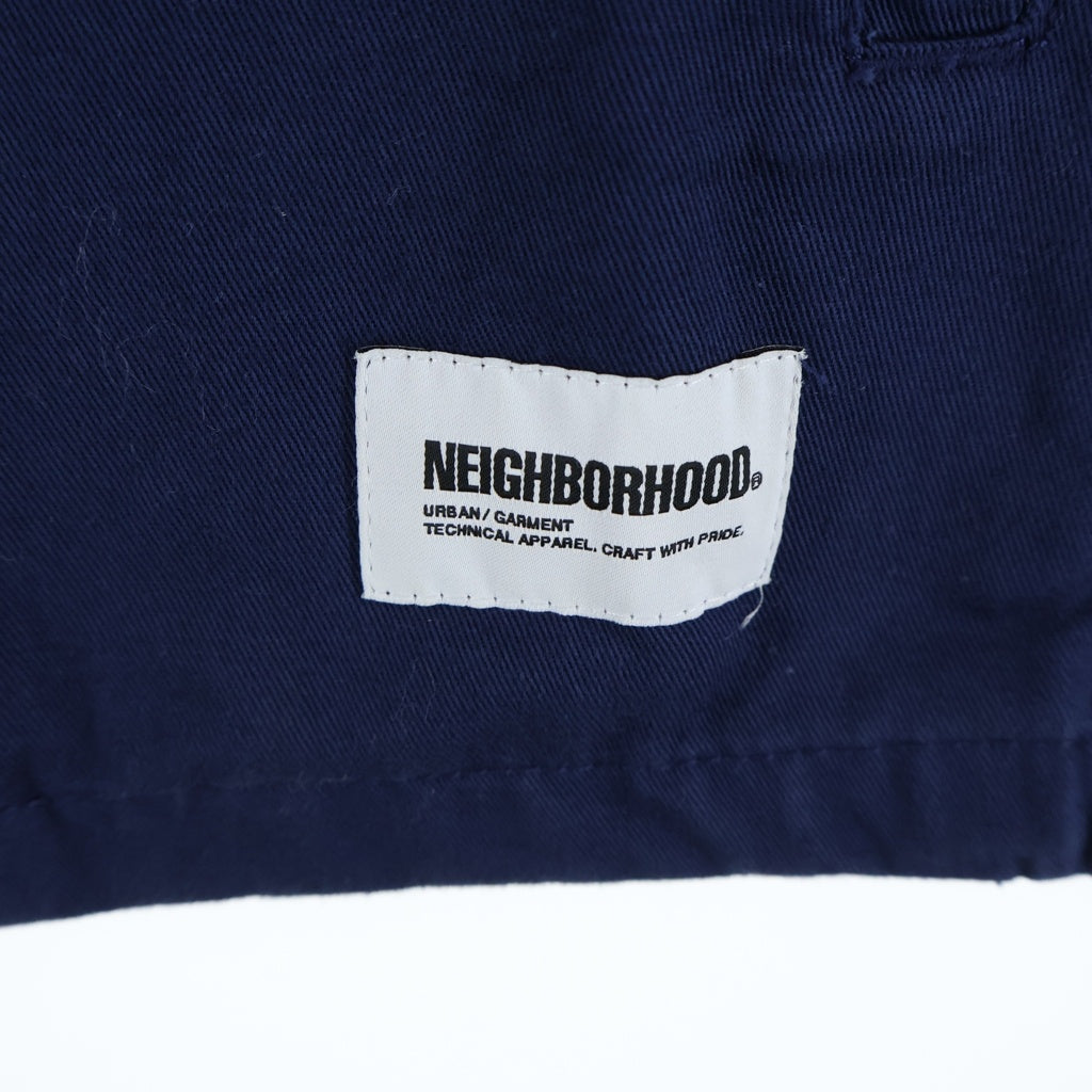 NEIGHBORHOOD(ネイバーフッド) 23AW ZIP WORK JACKET ジップアップ ワークジャケット ネイビー 232TSNH-JKM07