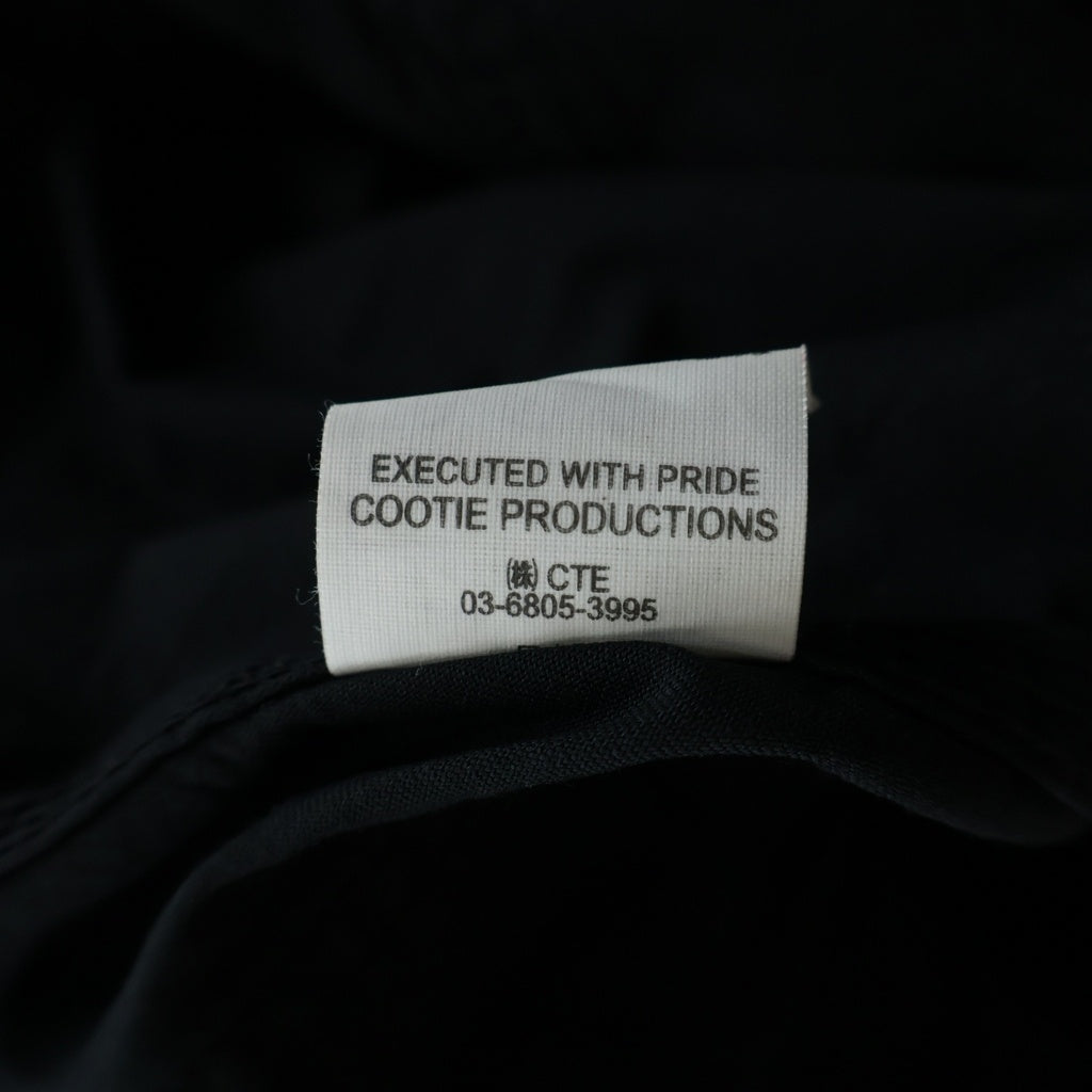 COOTIE PRODUCTIONS(クーティー プロダクションズ) 19SS CORDURA COVERALL コーデュラ コットン カバーオール ジャケット ブラック