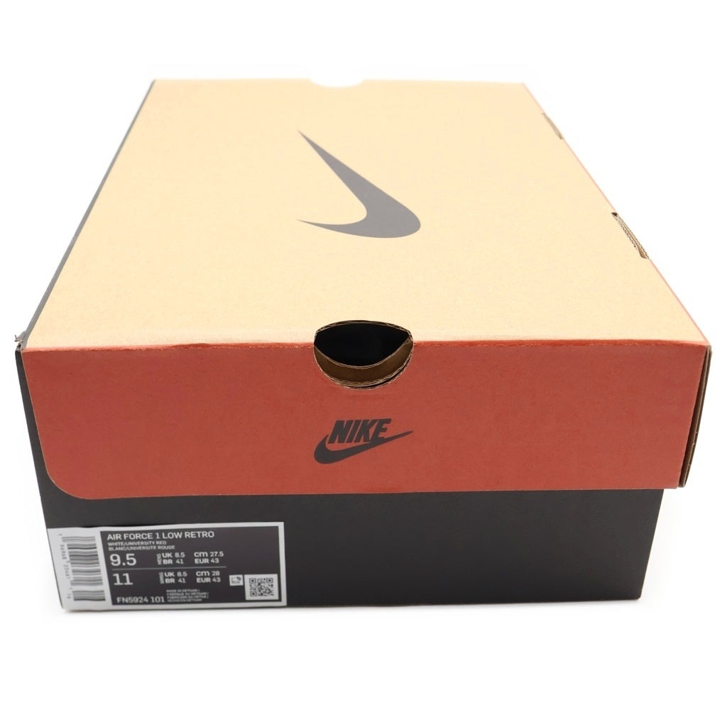NIKE(ナイキ) AIR FORCE 1 LOW RETRO COLOR OF THE MONTH RED JEWELS エアフォース1 カラーオブザマンス レッドジュエルズ ローカットスニーカー US9.5/27.5cm FN5924-101