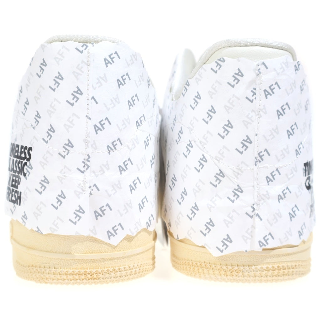 NIKE(ナイキ) AIR FORCE 1 LOW '07 LV8 MADE YOU LOOK エアフォース1 メイドユールック ローカットスニーカー ホワイト US9.5/27.5cm DJ4630-100