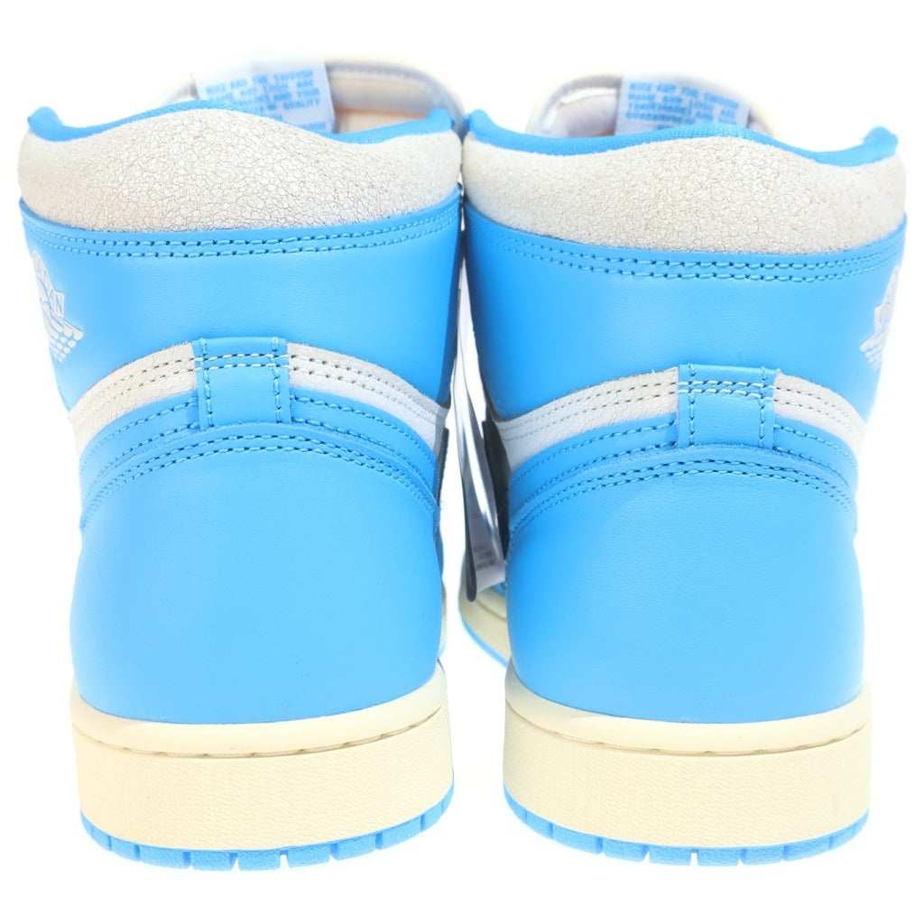 NIKE(ナイキ) AIR JORDAN 1 RETRO HIGH OG UNC REIMAGINED エアジョーダン1 レトロ UNC リイマジンド ハイカットスニーカー ブルー/ホワイト US9.5/27.5cm DZ5485-402