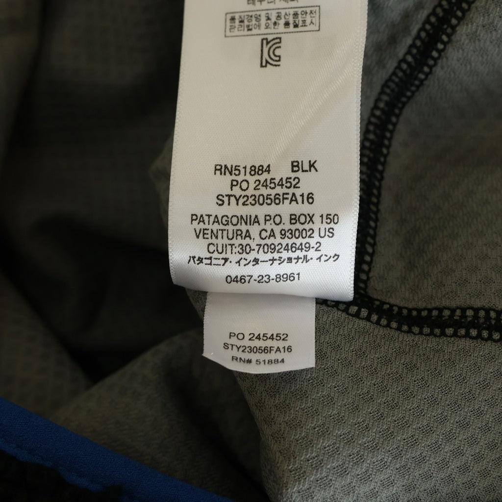 PATAGONIA(パタゴニア) 16AW CLASSIC RETRO X クラシックレトロ ジップアップ フリースジャケット ブラック STY23056