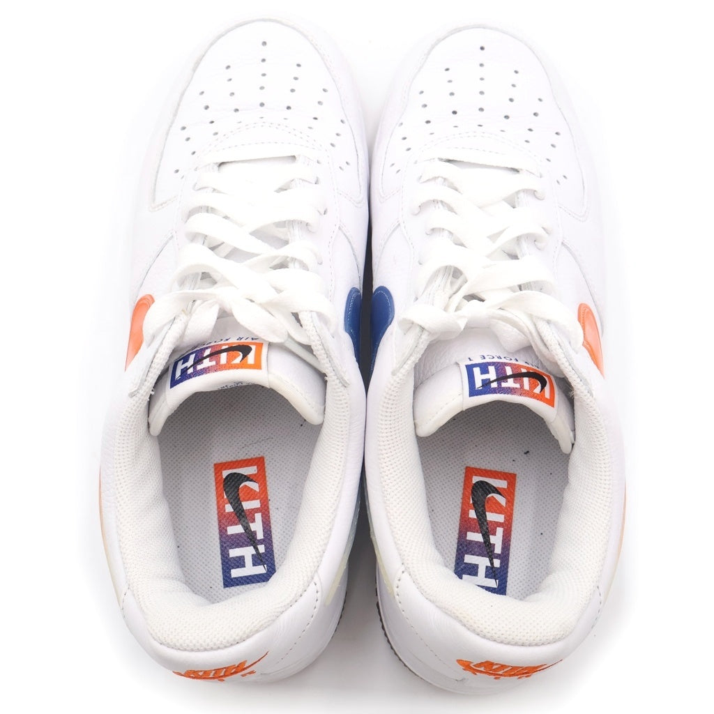 NIKE(ナイキ) ×KITH AIR FORCE 1 LOW キス エアフォース1 ローカットスニーカー ホワイト US10.5/28.5cm CZ7928-100