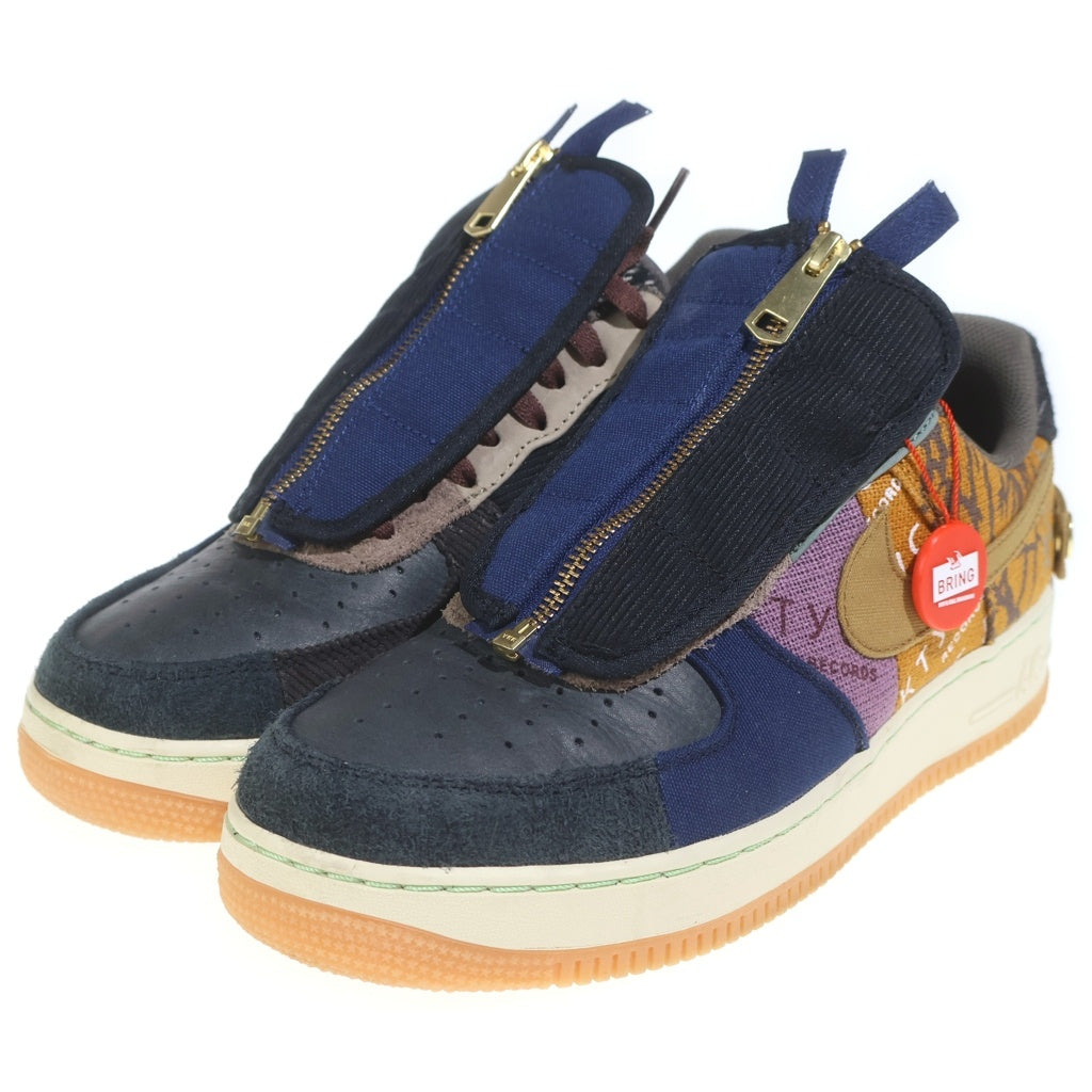 NIKE(ナイキ) ×TRAVIS SCOTT AIR FORCE 1 LOW CACTUS JACK トラヴィススコット エアフォース1 カクタスジャック ローカットスニーカー US10.5/28.5cm CN2405-900