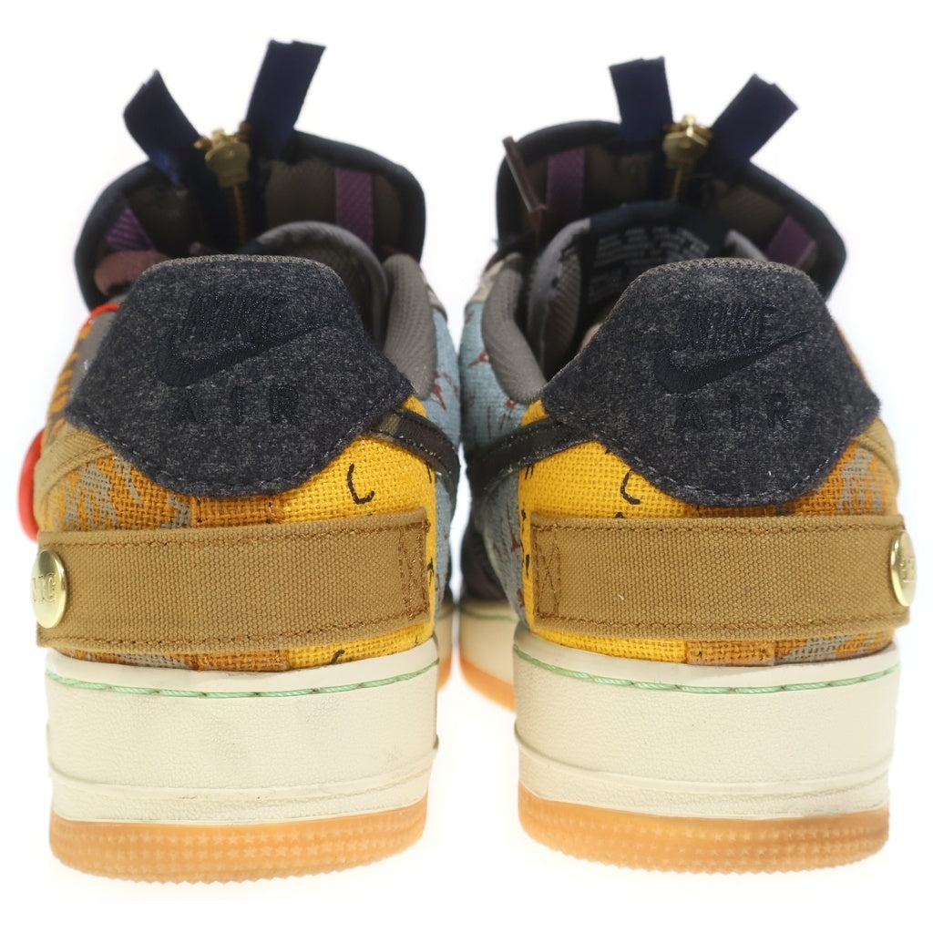 NIKE(ナイキ) ×TRAVIS SCOTT AIR FORCE 1 LOW CACTUS JACK トラヴィススコット エアフォース1 カクタスジャック ローカットスニーカー US10.5/28.5cm CN2405-900