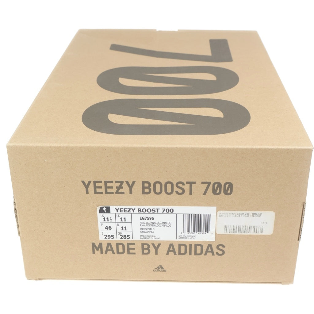 adidas(アディダス) YEEZY BOOST 700 ANALOG イージーブースト アナログ ローカットスニーカー ホワイト US11.5/29.5cm EG7596