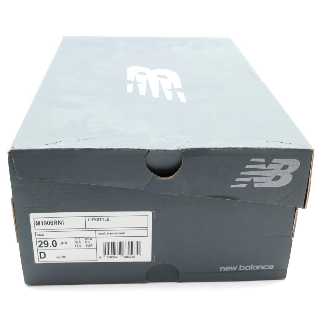 New Balance(ニューバランス) ×N.HOOLYWOOD ×INVINCIBLE M1906RNI エヌハリウッド インヴィンシブル ローカットスニーカー グレー US11/29cm