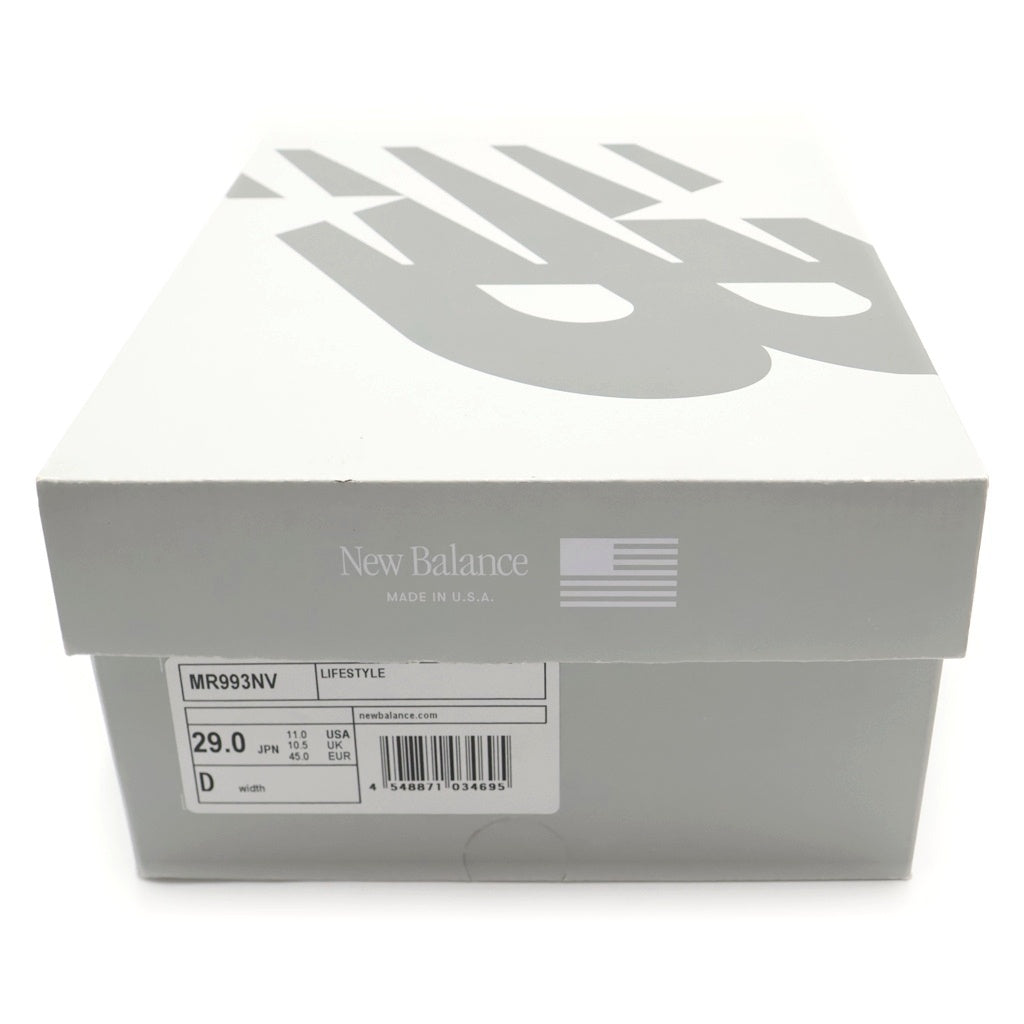 New Balance(ニューバランス) MR993NV スエード メッシュ ローカットスニーカー ネイビー US11/29cm