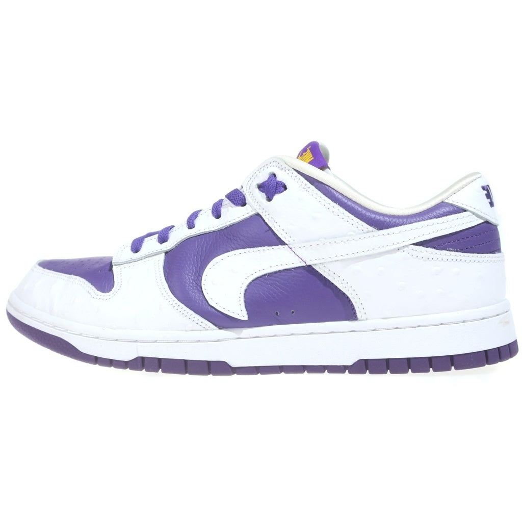 NIKE(ナイキ) WMNS DUNK LOW FLIP THE OLD SCHOOL ウィメンズ ダンク フリップ ザ オールドスクール ローカットスニーカー ホワイト/パープル US12/29cm DJ4636-100