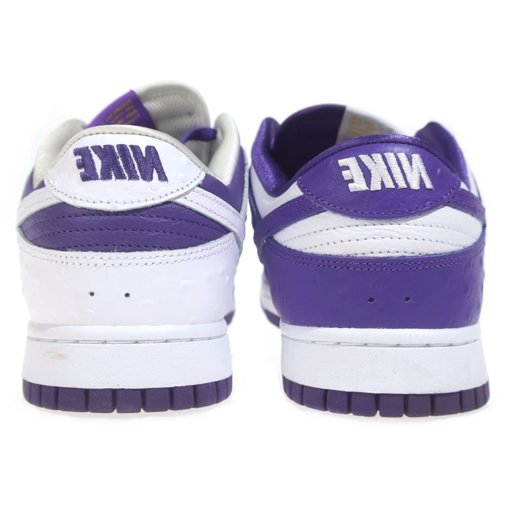 NIKE(ナイキ) WMNS DUNK LOW FLIP THE OLD SCHOOL ウィメンズ ダンク フリップ ザ オールドスクール ローカットスニーカー ホワイト/パープル US12/29cm DJ4636-100