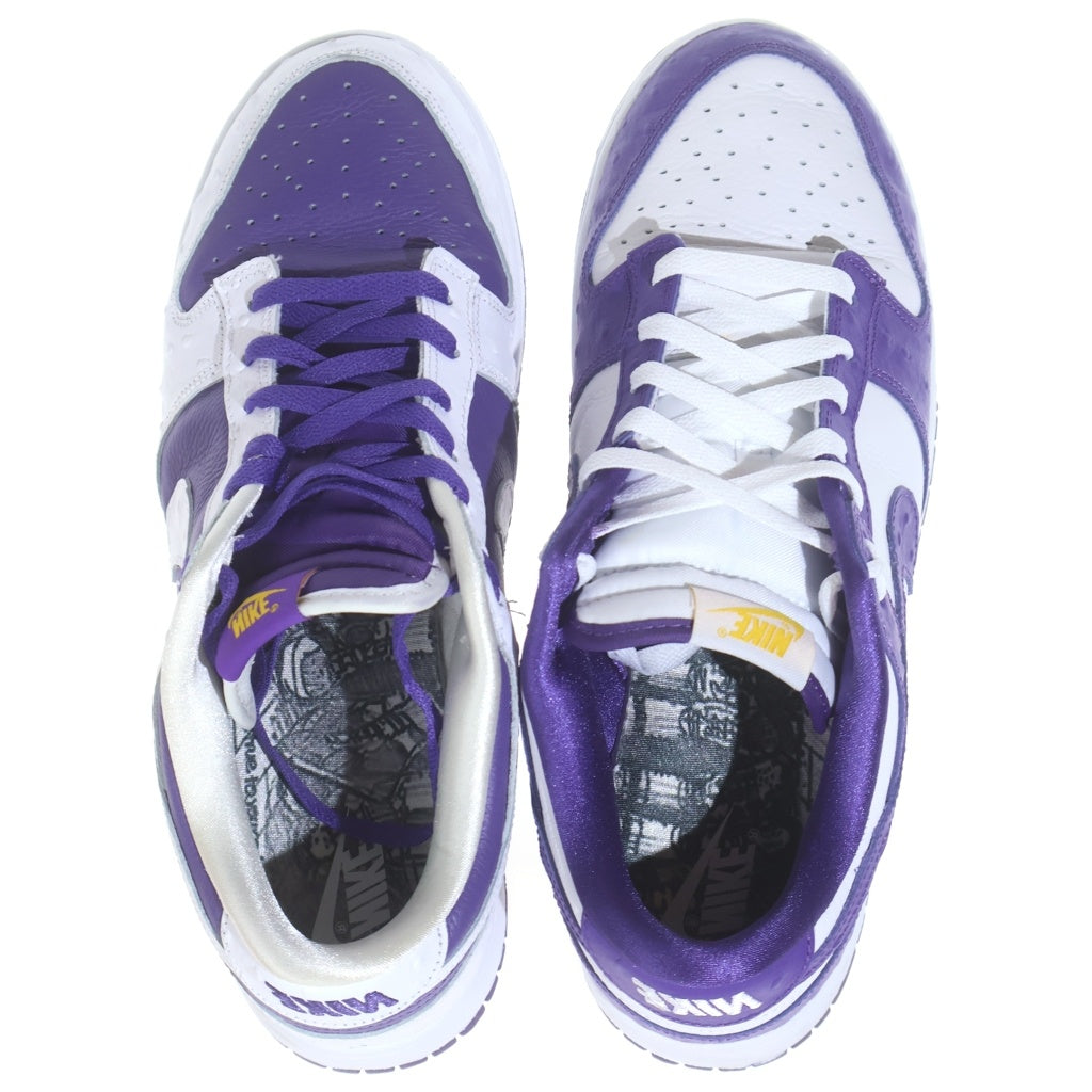 NIKE(ナイキ) WMNS DUNK LOW FLIP THE OLD SCHOOL ウィメンズ ダンク フリップ ザ オールドスクール ローカットスニーカー ホワイト/パープル US12/29cm DJ4636-100