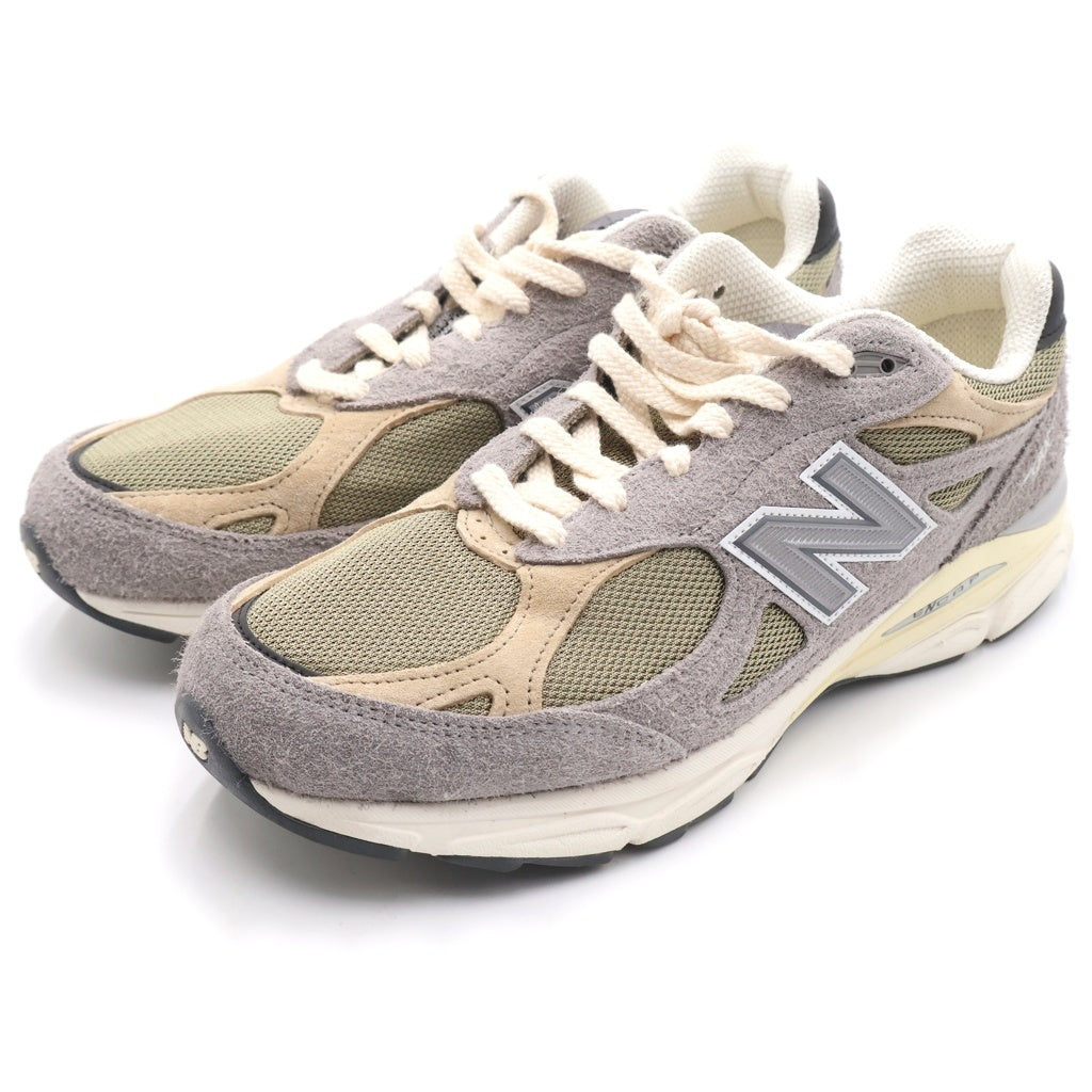 New Balance(ニューバランス) M990TG3 スエード メッシュ ローカットスニーカー グレー US11/29cm
