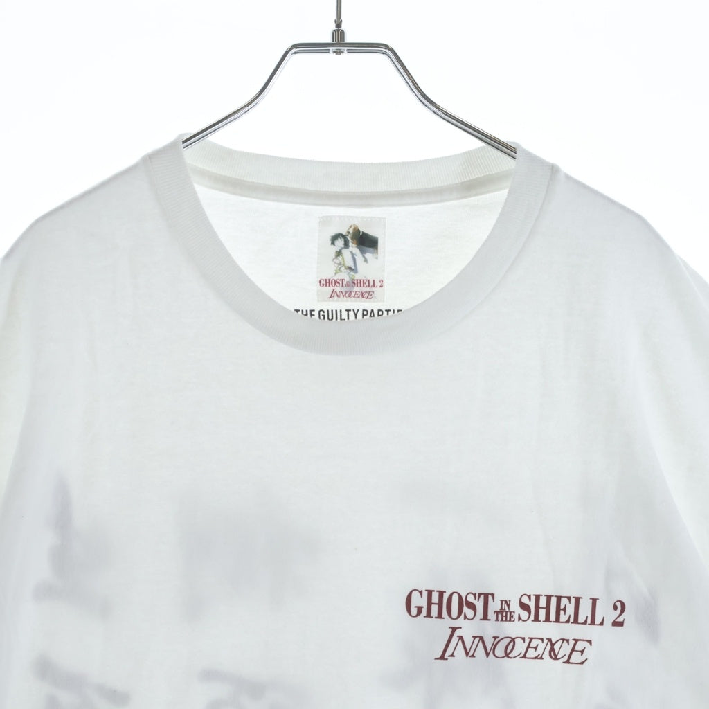 WACKO MARIA(ワコマリア) 24SS ×GHOST IN THE SHELL 2 INNOCENCE TEE 攻殻機動隊 イノセンス 両面プリント クルーネック半袖Tシャツ カットソー ホワイト