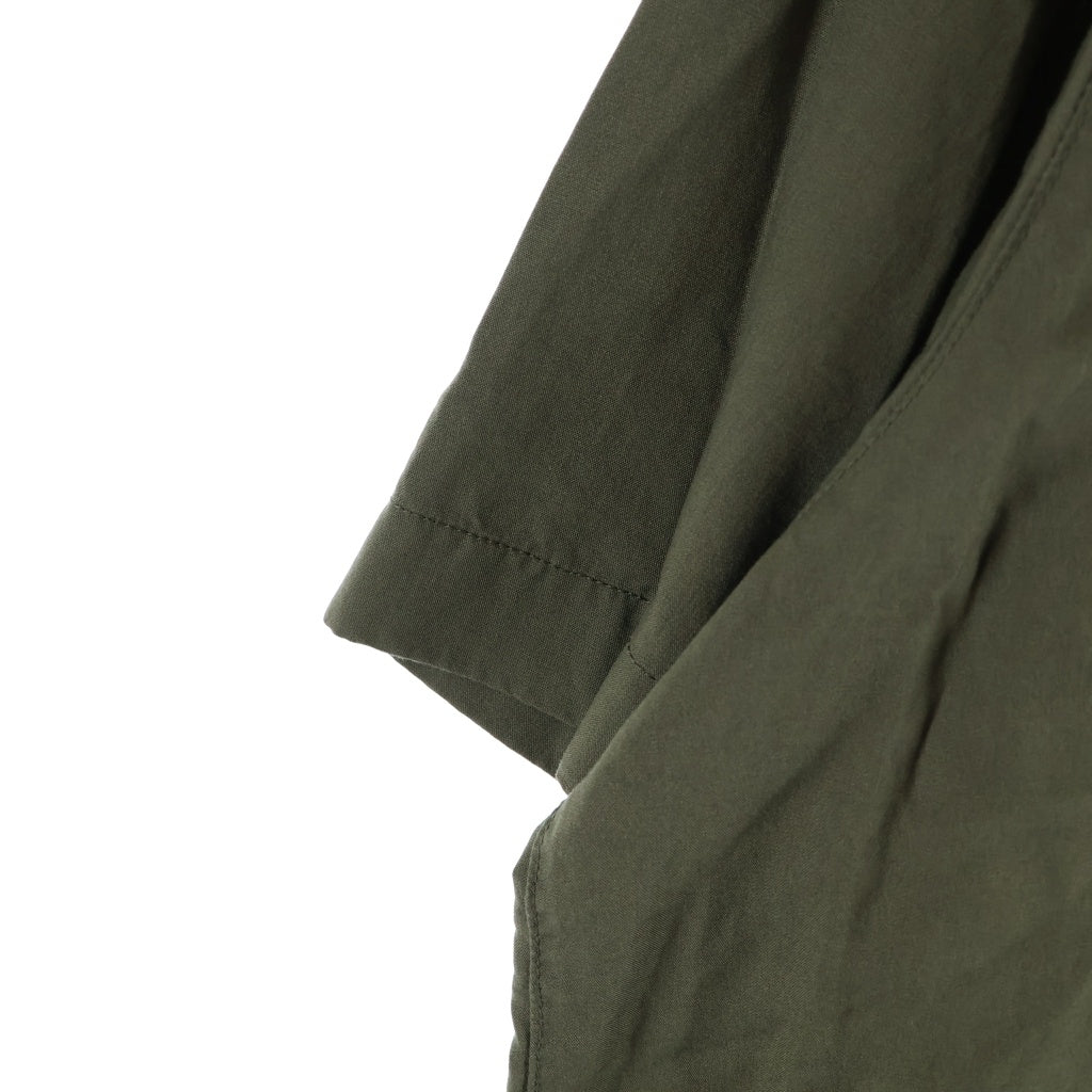 WTAPS(ダブルタップス) 20SS BUDS SHIRT RAPO.POPLIN バッズ ラポ/ポプリン レーヨン ダブルポケット ミリタリー半袖シャツ カーキ 201BRDT-SHM05