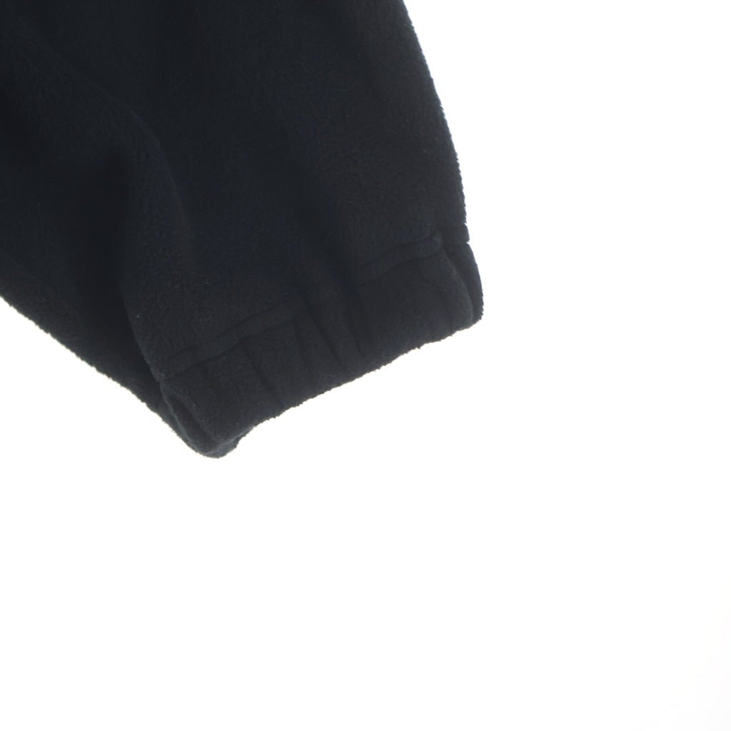 The Ennoy Professional(エンノイプロフェッショナル) 24AW POLARTEC FLEECE JACKET ポーラテック ボア ドローコード フリース ジャケット ブラック AW24BRENCT04LP