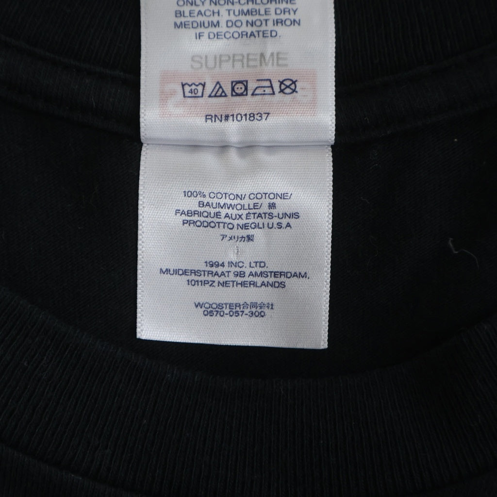 SUPREME(シュプリーム) 23SS Tonal Box Logo Tee トーナル ボックスロゴ クルーネック 半袖Tシャツ カットソー ブラック