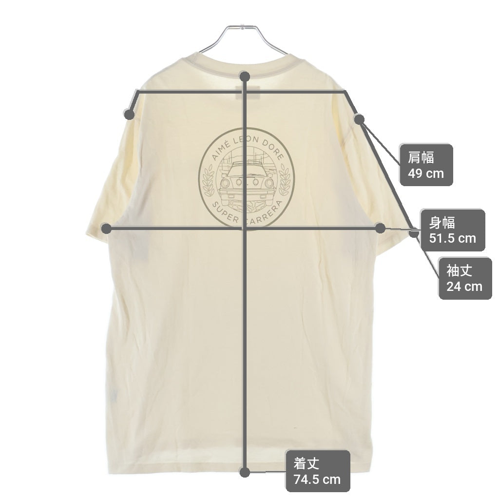Aime Leon Dore(エメレオンドレ) 20AW ×PORSCHE 911SC GRILLE BADGE GRAPHIC TEE ポルシェ グリルバッジ 半袖Tシャツ 0592 1SS210103GBGT PRIS