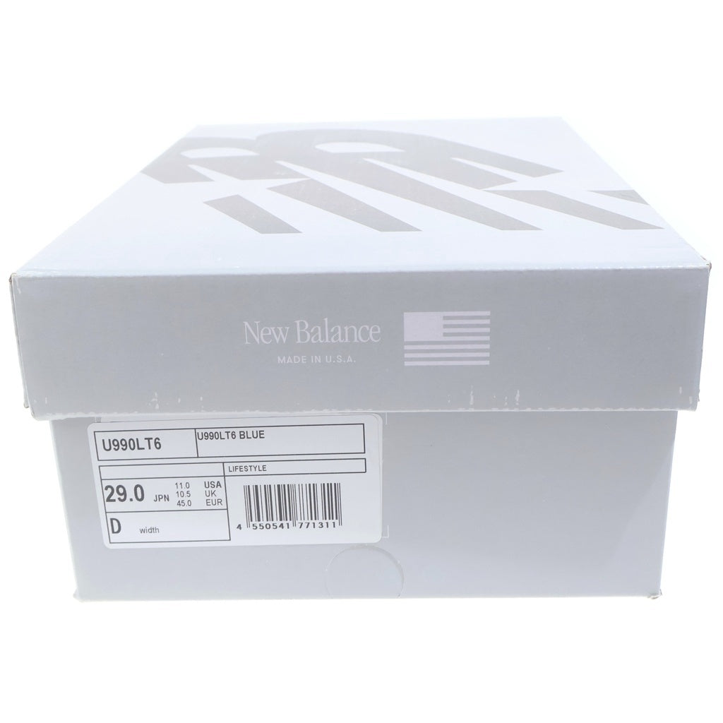 New Balance(ニューバランス) U990LT6 Vintage ヴィンテージ ローカットスニーカー ブルー/グレー US11/29cm