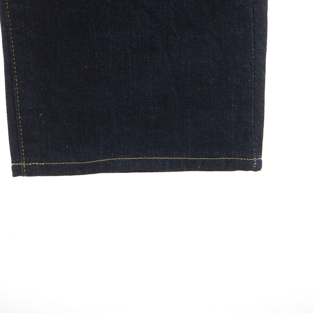 HIDDEN NY(ヒドゥン ニューヨーク) SELVEDGE DENIM セルベッジ ロゴエンブロイダリー ボタンフライ デニムパンツ インディゴ 7110906