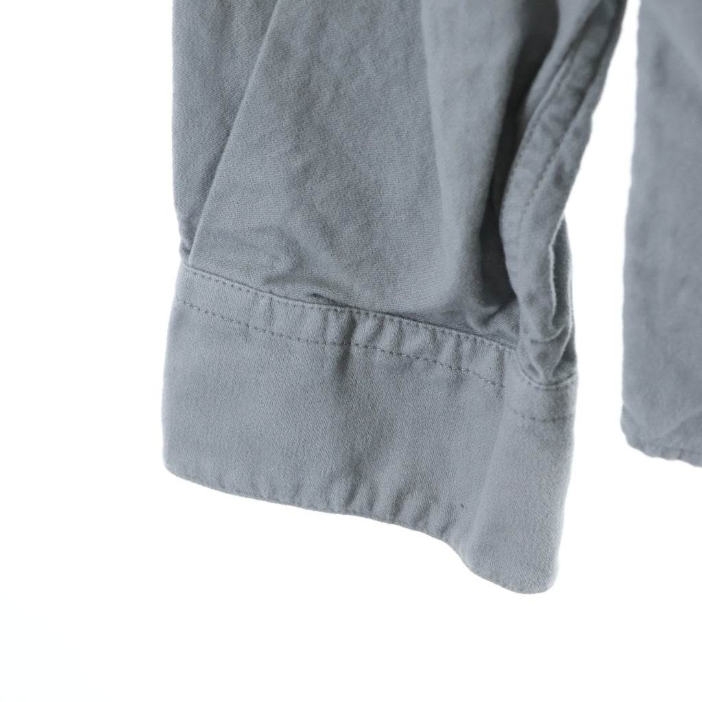 STONE ISLAND(ストーンアイランド) コットン ボタンダウン 長袖シャツ グレー 631511602