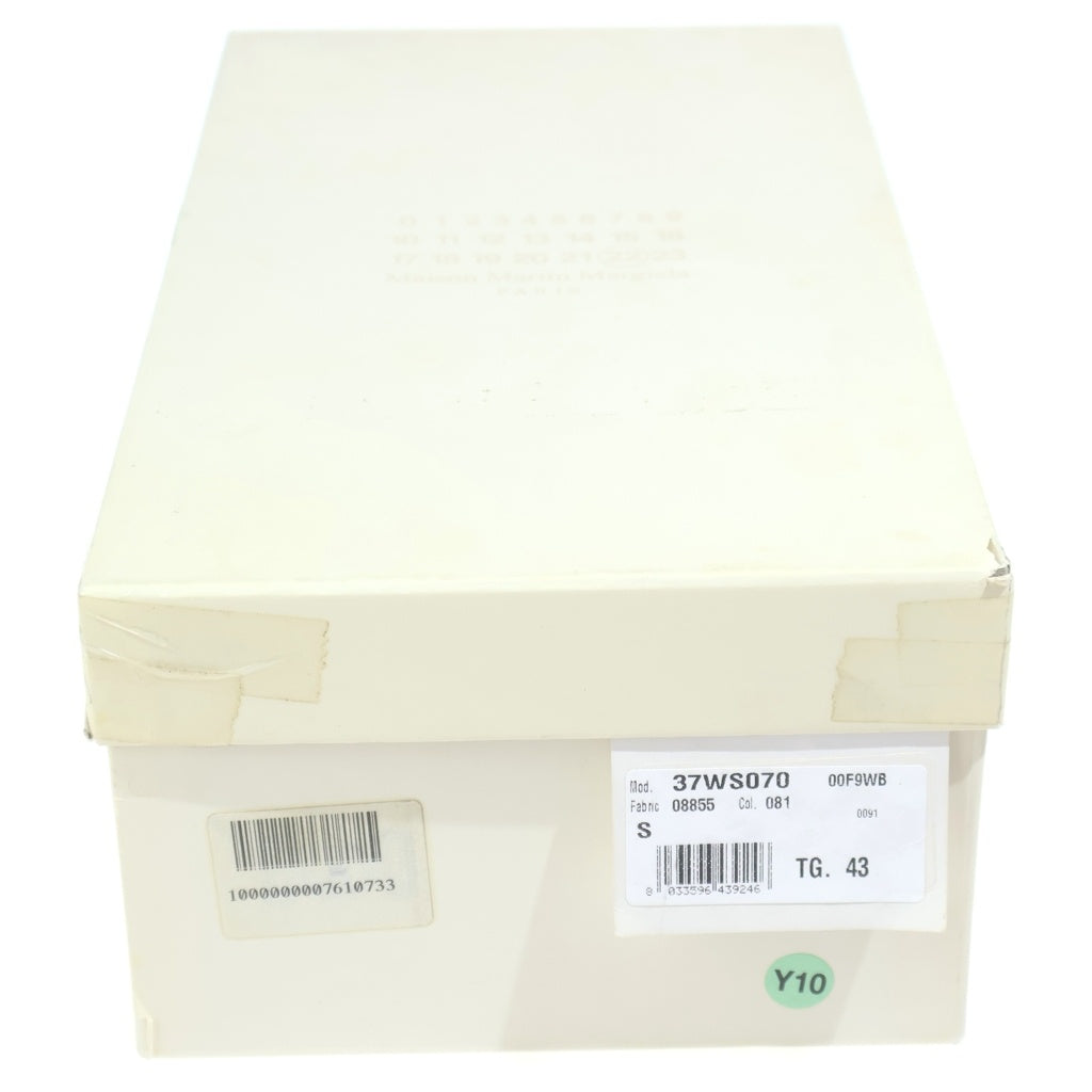 Maison Margiela(メゾンマルジェラ) VELCRO SNEAKER ベルクロ スウェード切り替え ローカットスニーカー ブルー 37WS070 08855