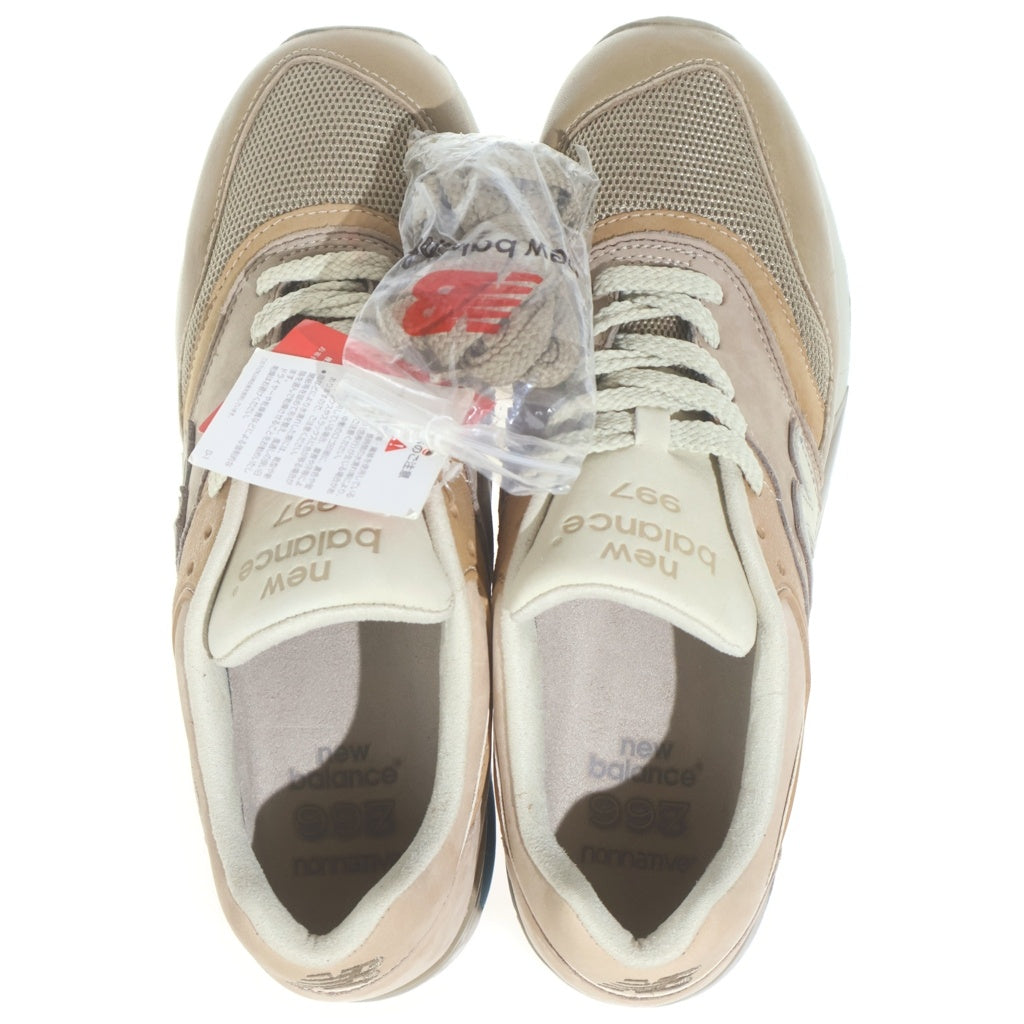 New Balance(ニューバランス) ×NONNATIVE CM997HNN DUNE ノンネイティブ デューン ローカットスニーカー ベージュ/ブラウン US9.5/27.5cm