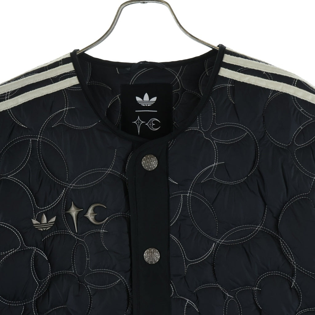 adidas(アディダス) ×THUG CLUB PADDED LINER JACKET サグクラブ パテッド キルティング ライナージャケット ブラック KC2231