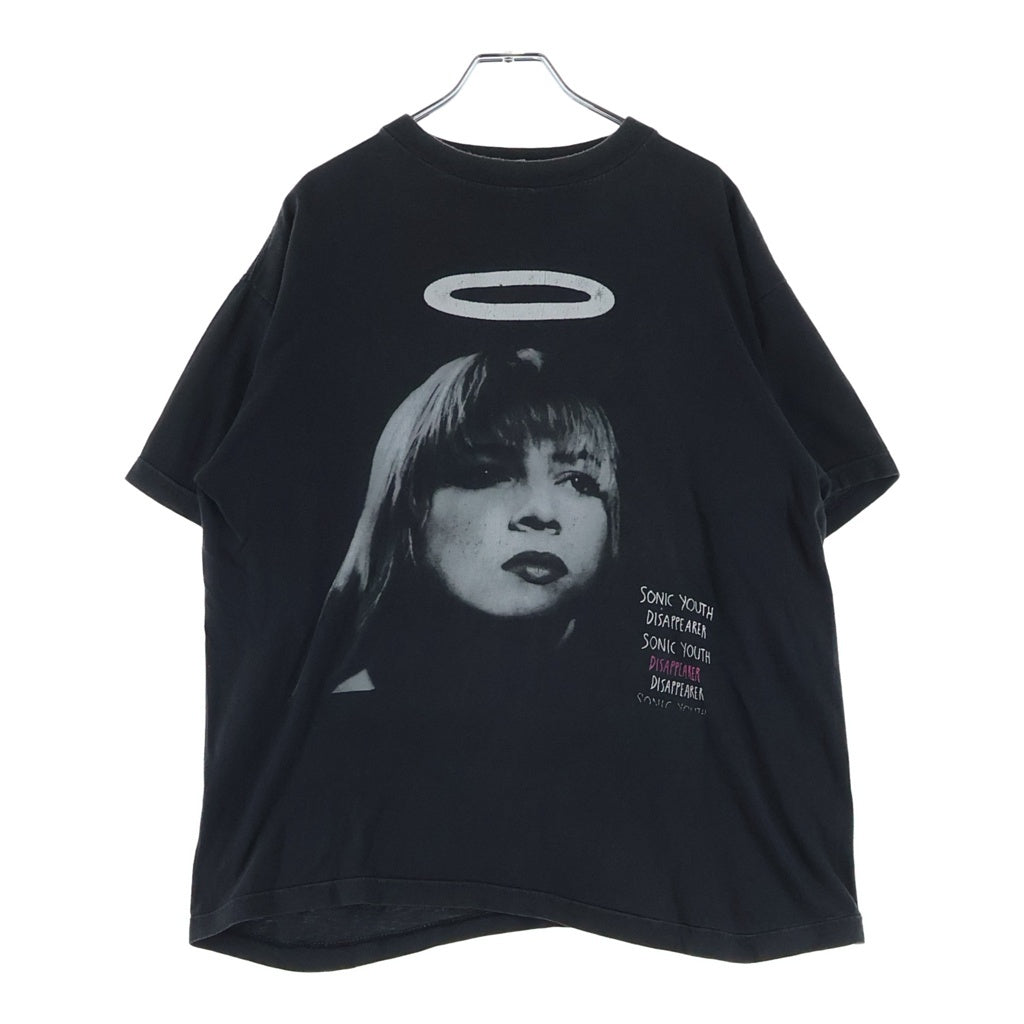 VINTAGE(ヴィンテージ) 90S VINTAGE SONIC YOUTH DISAPPEARER Euro ソニックユース ディサピアー ユーロ 両面プリント クルーネック 半袖Tシャツ カットソー