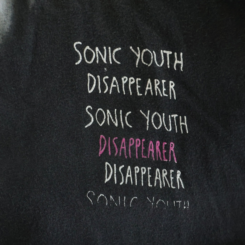 VINTAGE(ヴィンテージ) 90S VINTAGE SONIC YOUTH DISAPPEARER Euro ソニックユース ディサピアー ユーロ 両面プリント クルーネック 半袖Tシャツ カットソー