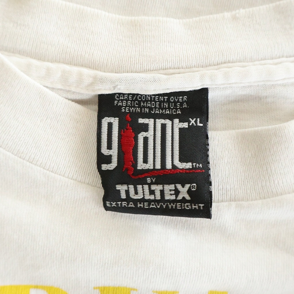 VINTAGE(ヴィンテージ) 90S VINTAGE NIRVANA IN UTERO GIANT BY TULTEX ヴィンテージ USA製 ニルヴァーナ インユーテロ 両面プリント クルーネック 半袖Tシャツ カットソー ホワイト