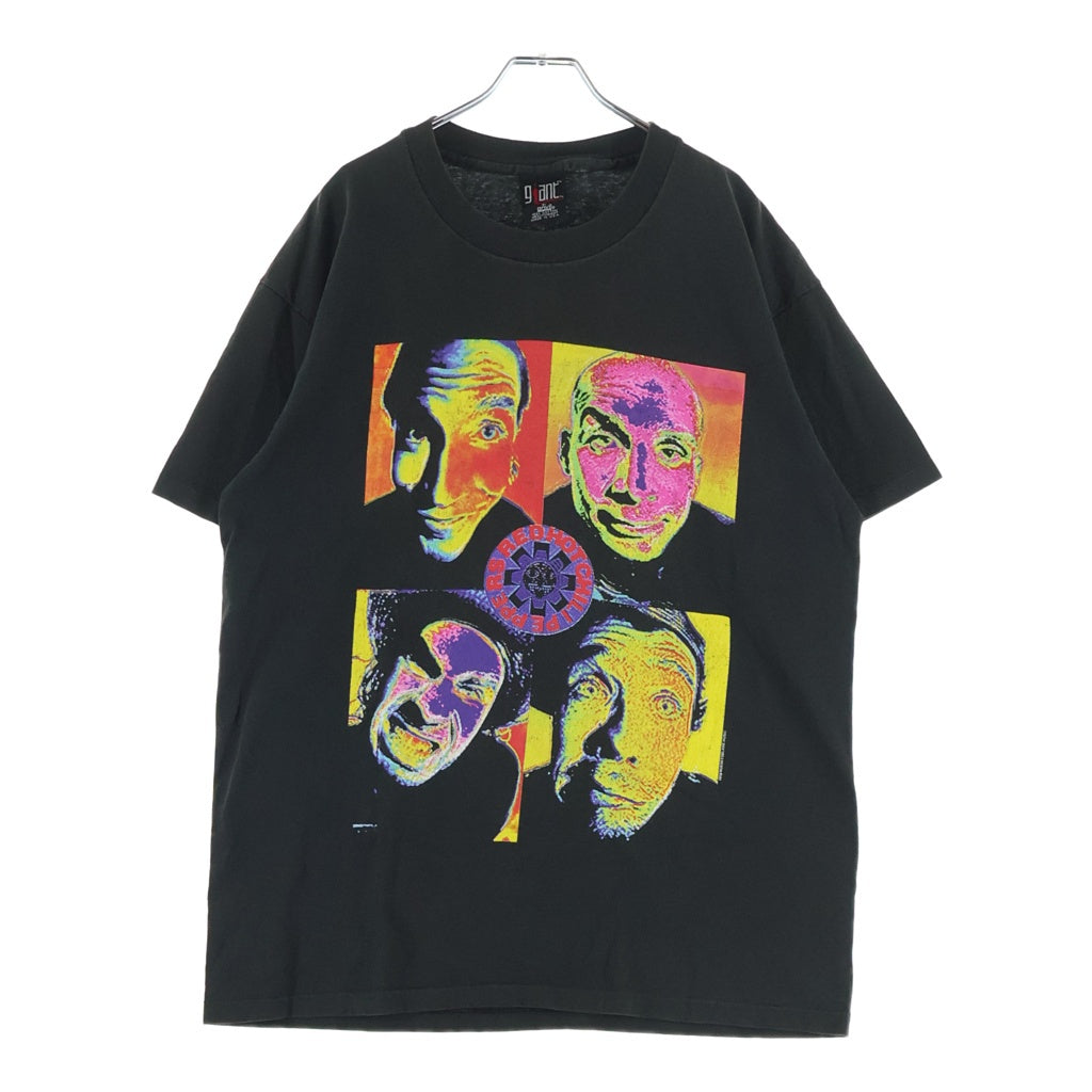 VINTAGE(ヴィンテージ) 90S VINTAGE RED HOT CHILI PEPPERS 1993 THERMOGRAPHY GIANT BY ANVIL USA製 サーモグラフィー フロントプリント クルーネック 半袖Tシャツ
