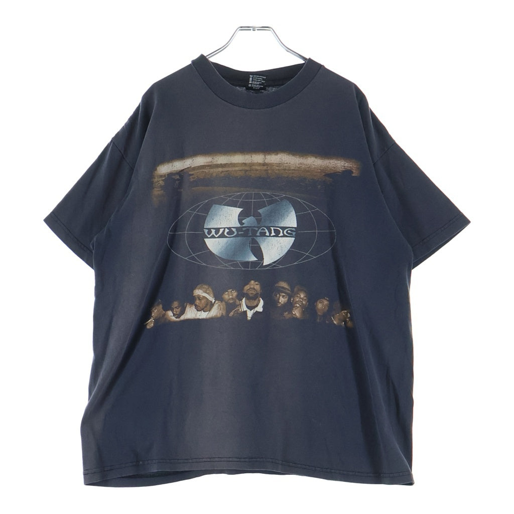 VINTAGE(ヴィンテージ) 90S VINTAGE WU-TANG CLAN WUTANG FOREVER ヴィンテージ ウータンクラン ウータンフォーエバー 両面プリント クルーネック 半袖Tシャツ カットソー ブラック