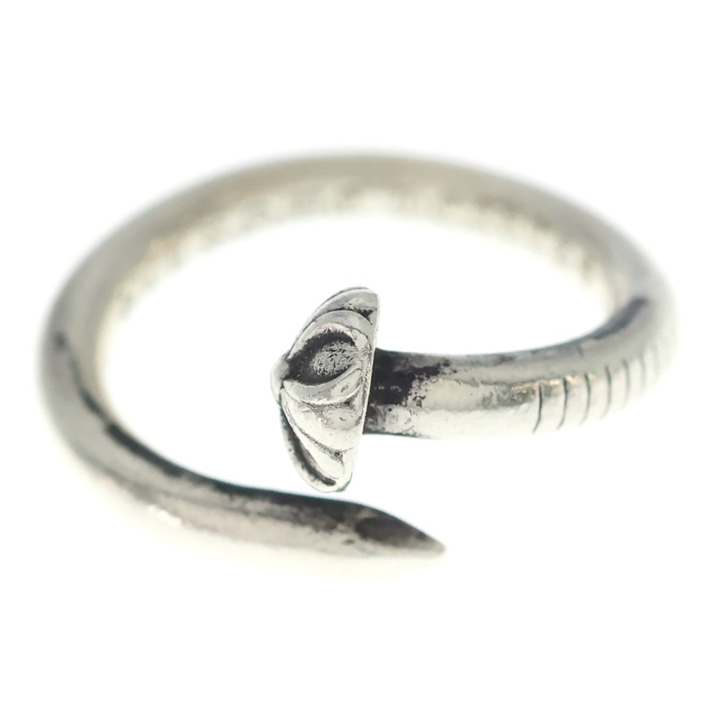 CHROME HEARTS(クロムハーツ) NAIL CRSBALL ネイル クロスボール リング シルバー BCA349