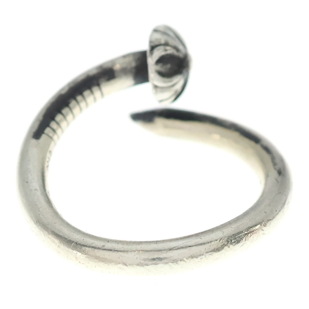 CHROME HEARTS(クロムハーツ) NAIL CRSBALL ネイル クロスボール リング シルバー BCA349
