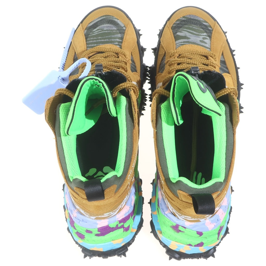 NIKE(ナイキ) ×OFF-WHITE AIR TERRA FORMA オフホワイト エアテラフォーマ ハイカットスニーカー マルチカラー US8.5/26.5cm DQ1615-700