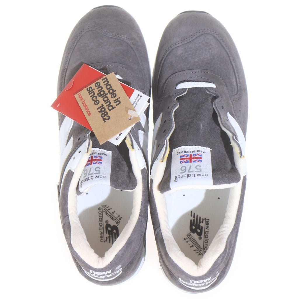 New Balance(ニューバランス) M576GRS スウェード ローカットスニーカー グレー US8.5/26.5cm