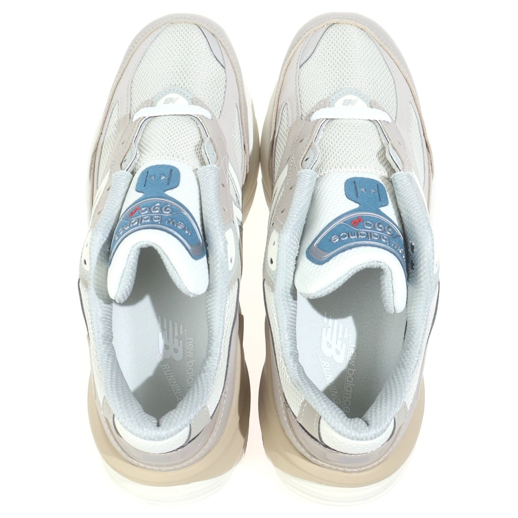 New Balance(ニューバランス) 996V6 レザー メッシュ ローカットスニーカー ベージュ US9.5/27.5cm U990MM6