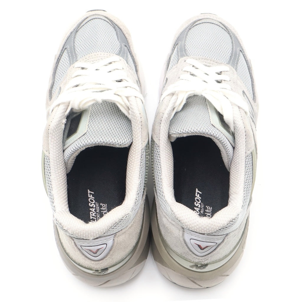 New Balance(ニューバランス) M990GL5 GRAY メッシュ レザー ローカットスニーカー グレー US8.5/26.5cm