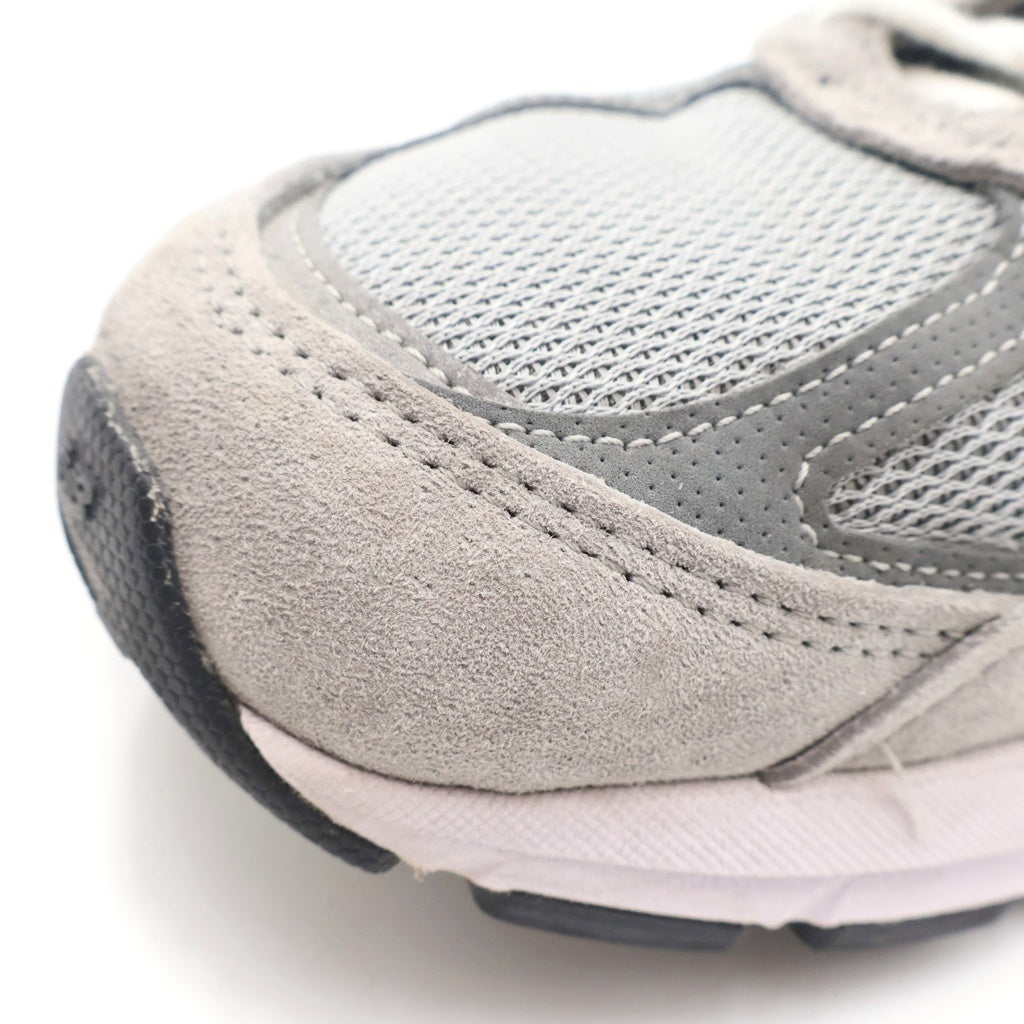 New Balance(ニューバランス) M990GL5 GRAY メッシュ レザー ローカットスニーカー グレー US8.5/26.5cm