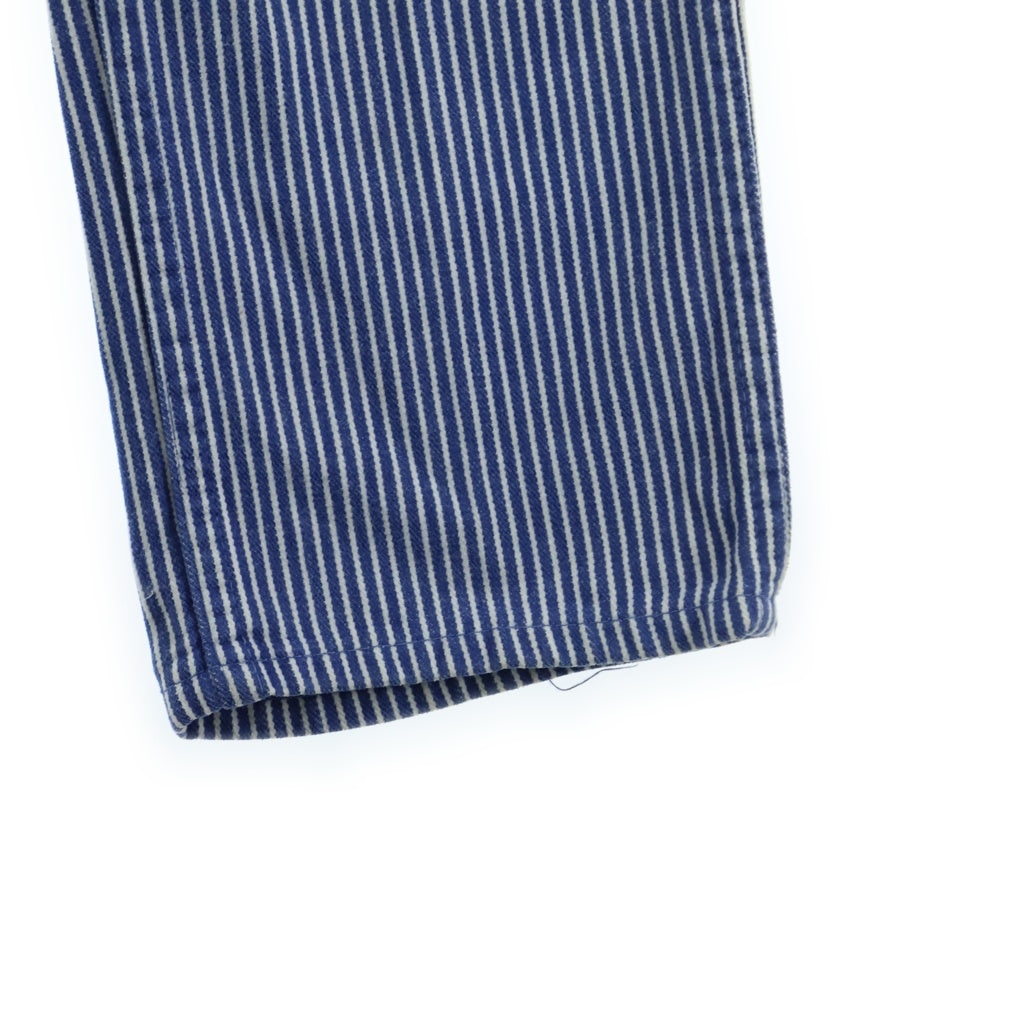 VINTAGE(ヴィンテージ) 50-60S VINTAGE HICKORY STRIPE PANTS ヴィンテージ GRIPPER ZIPPER ヒッコリーストライプ ストレートワークパンツ ブルー/ホワイト