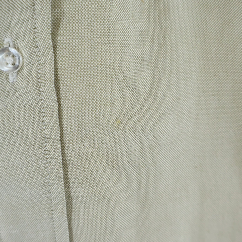 BROOKS BROTHERS(ブルックス ブラザーズ) 60-70S VINTAGE MAKERS 6 BUTTON SHIRT ヴィンテージ 6ボタン 長袖ボタンダウンシャツ アイボリー