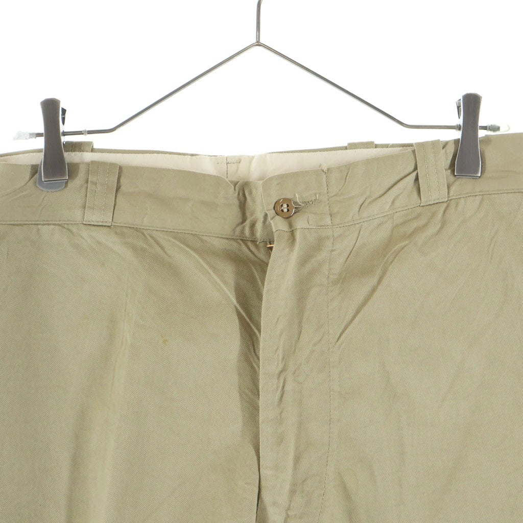 VINTAGE(ヴィンテージ) 60S VINTAGE U.S.ARMY CHINO TROUSERS ヴィンテージ ユーエスアーミー 米軍 TALONジッパー ジップフライチノパンツ カーキ