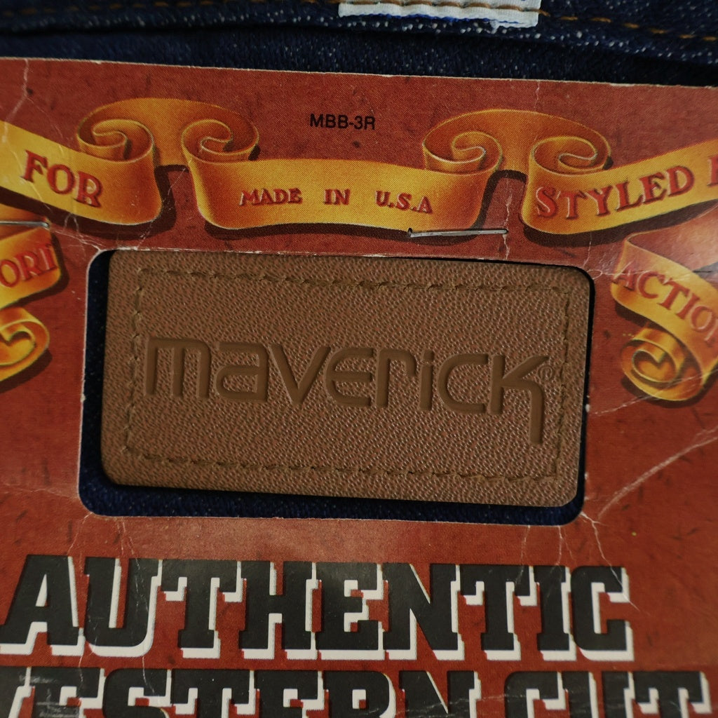 VINTAGE(ヴィンテージ) 70S VINTAGE DEADSTOCK MAVERICK AUTHENTIC WESTERN CUT ヴィンテージ マーベリック SCOVILLジッパー ウェスタンカットデニムパンツ インディゴ