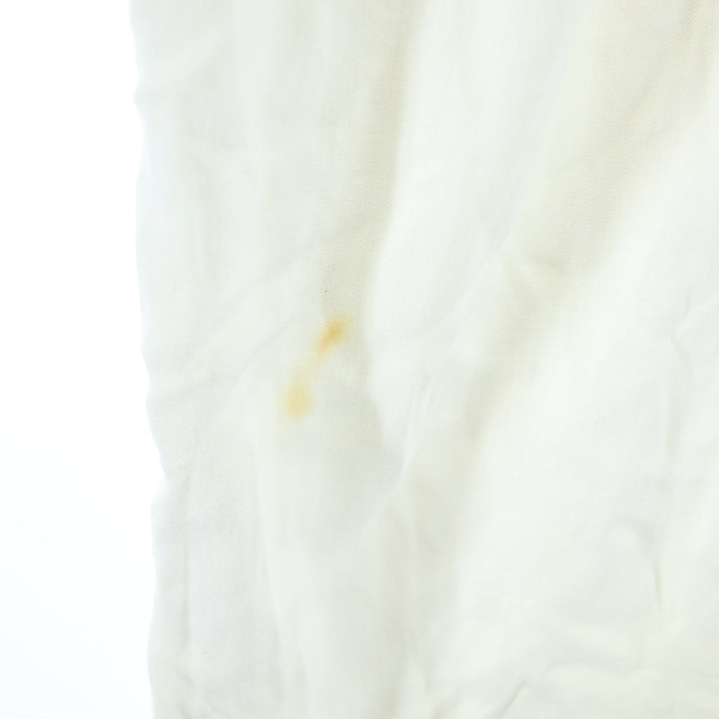 VINTAGE(ヴィンテージ) 50-60S CROWN PRINCE RAYON GABARDINE S/S BOWLING SHIRT ヴィンテージ レーヨンギャバジン 半袖ボーリングシャツ ホワイト