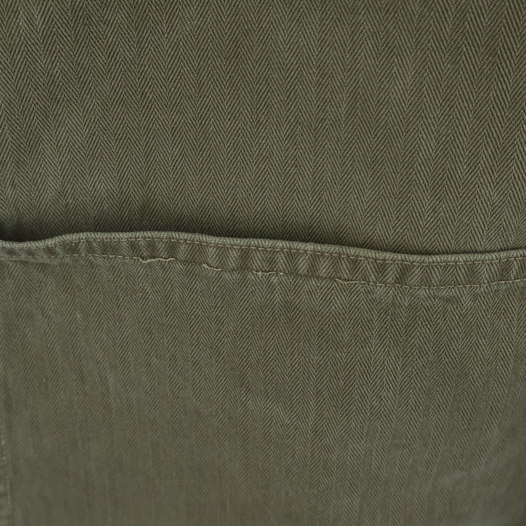 VINTAGE(ヴィンテージ) 40S VINTAGE USMC P-41 HBT JACKET ヴィンテージ ユーエスエムシー 米海兵隊 ステンシル ヘリンボーン ユーティリティジャケット カーキ