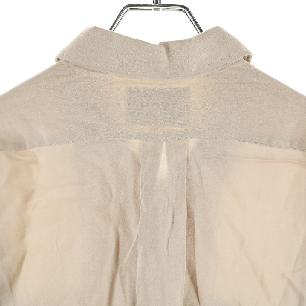 VINTAGE(ヴィンテージ) 50-60S CRANBROOK RAYON L/S OPEN COLLAR SHIRT ヴィンテージ レーヨン 長袖オープンカラー 開襟シャツ ベージュ