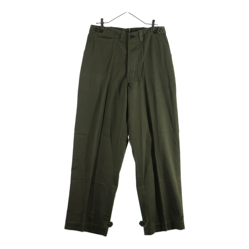 VINTAGE(ヴィンテージ) 40-50S VINTAGE U.S.ARMY M-43 TROUSERS ヴィンテージ ユーエスアーミー 米陸軍 尿素ボタン ボタンフライパンツ カーキ