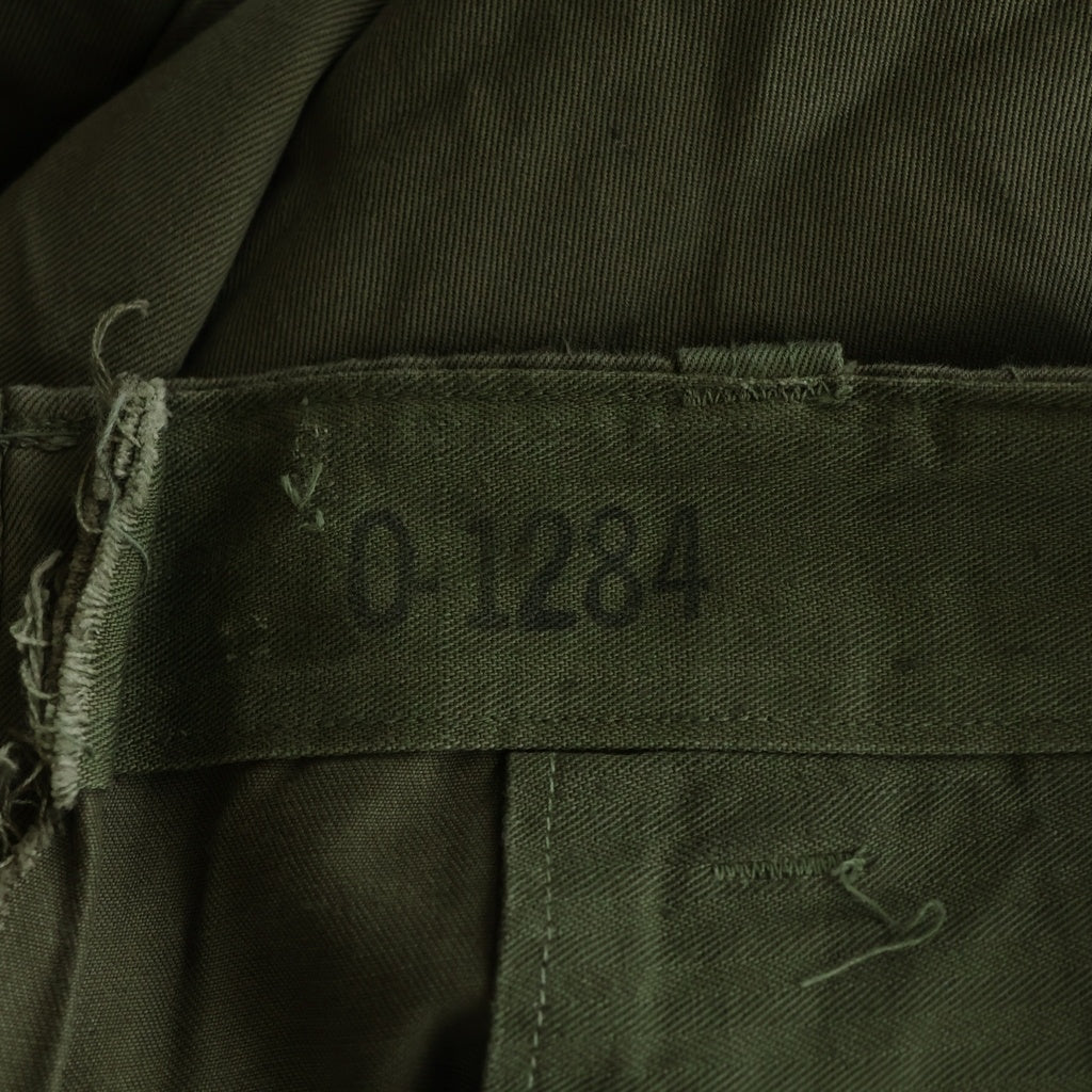 VINTAGE(ヴィンテージ) 40-50S VINTAGE U.S.ARMY M-43 TROUSERS ヴィンテージ ユーエスアーミー 米陸軍 尿素ボタン ボタンフライパンツ カーキ