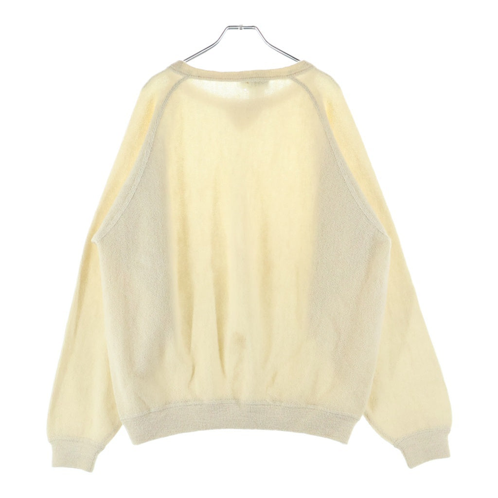 VINTAGE(ヴィンテージ) 80S VINTAGE OXFORD SHOP ALPACA KNIT SWEATER ヴィンテージ アルパカニット 長袖クルーネックセーター アイボリー